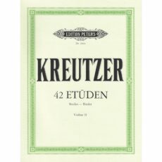 Kreutzer -- 42 Etudes for Violin (2nd Violin Accompaniment)