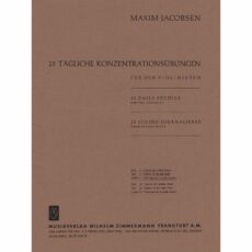 Jacobsen -- 25 Daily Studies, Books 1-2 for Violin
