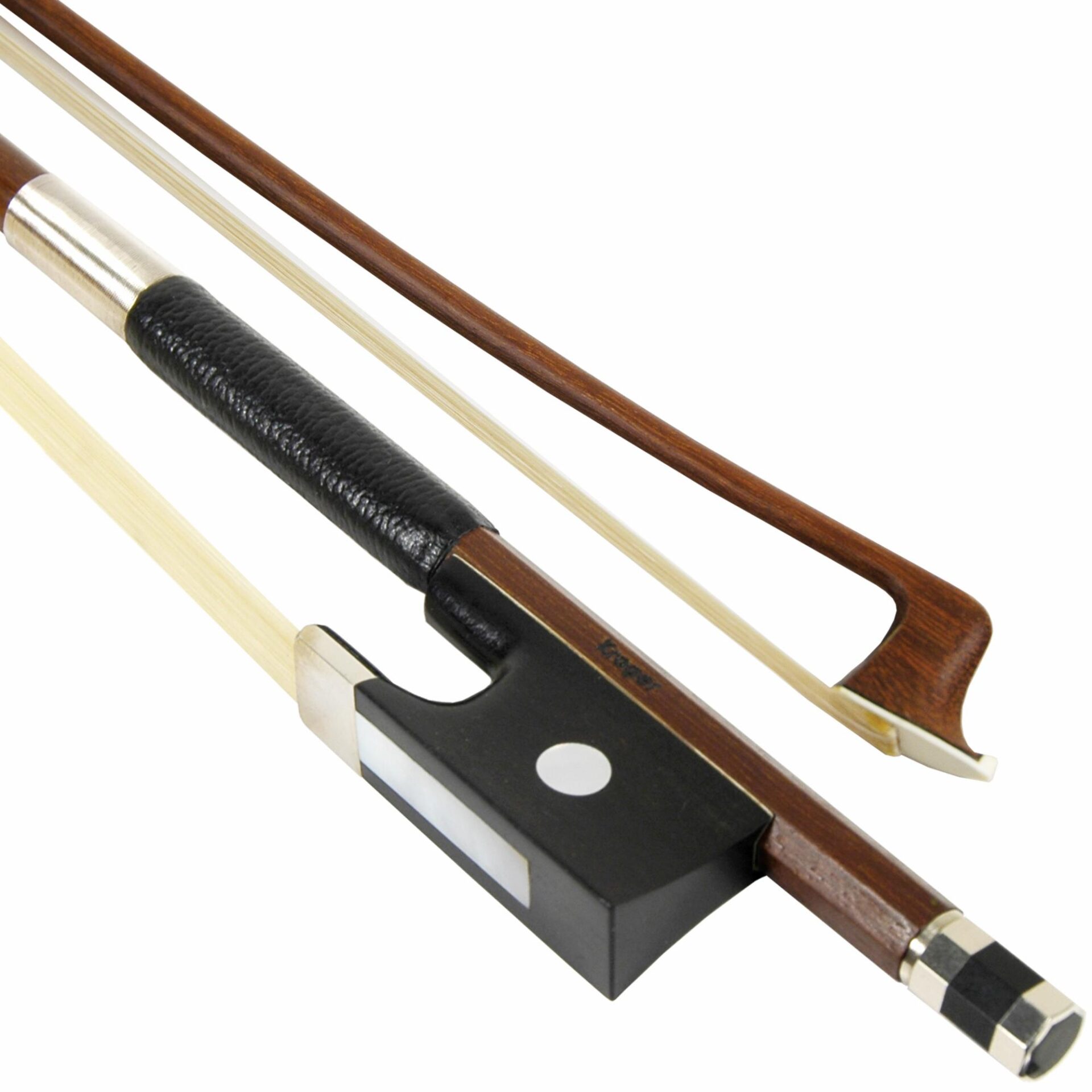 Hans Kroger Round Brazilwood Violin Bow - Image 2