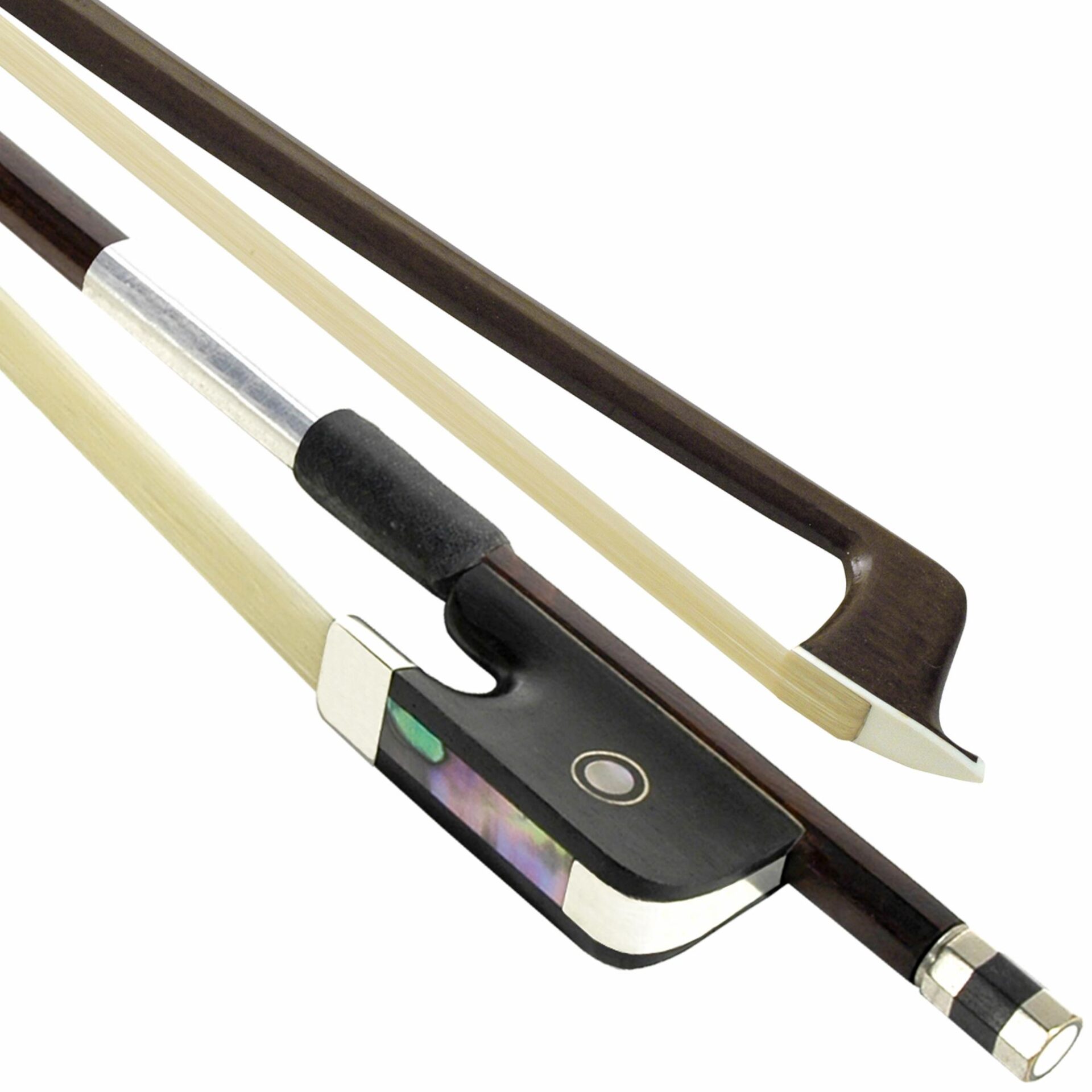 Klaus Mueller Octagonal Brazilwood Viola Bow - Image 2