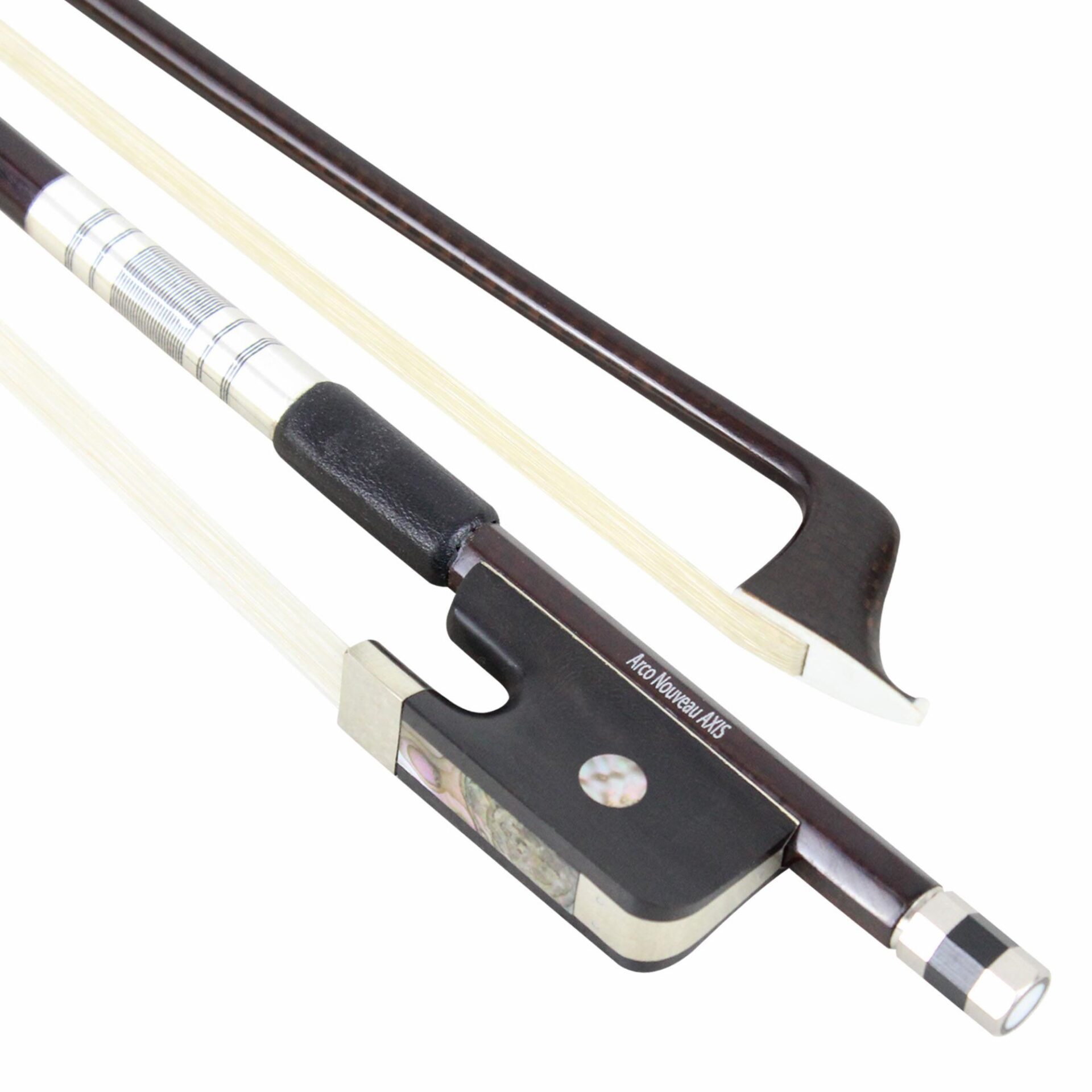 Arco Nouveau Axis Round Carbon Fiber Cello Bow - Image 2