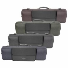 Jakob Winter Greenline Carbon Design Oblong Violin Case w/Detachable Pocket