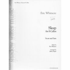 Whitacre -- Sleep for Cello Octet