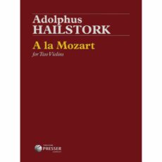 Hailstork -- A la Mozart for Two Violins