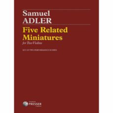 Adler -- Five Related Miniatures for Two Violins