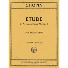 Chopin -- Etude in A-flat Major, Op. 25, No. 1 for Solo Cello