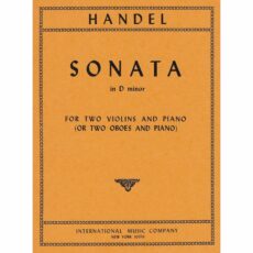 Handel -- Sonata in D Minor for Two Violins and Piano