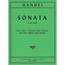 Handel -- Sonata in D Major for Two Violins and Piano