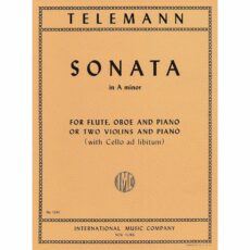 Telemann -- Sonata in A Minor for Two Violins and Piano