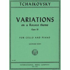 Tchaikovsky -- Variations on a Rococo Theme, Op. 33 for Cello and Piano