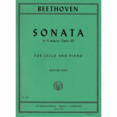 Beethoven -- Sonata in A Major, Op. 69 for Cello and Piano