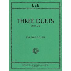 Lee -- Three Duets, Op. 38 for Two Cellos