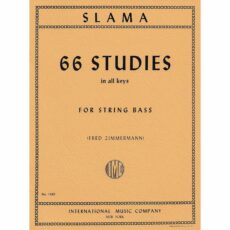 Slama -- 66 Studies in All Keys for Bass