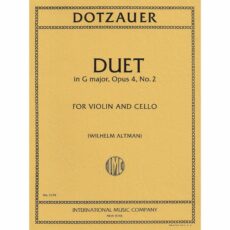 Dotzauer -- Duet in G Major, Op. 4, No. 2 for Violin and Cello