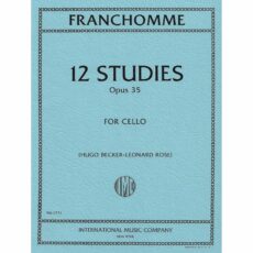 Franchomme -- 12 Studies, Op. 35 for Cello