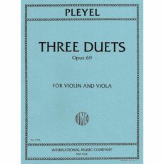 Pleyel -- Three Duets, Op. 69 for Violin and Viola