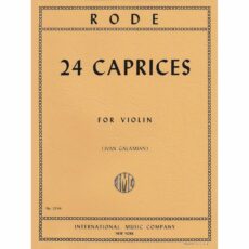 Rode -- 24 Caprices for Solo Violin