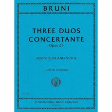 Bruni -- Three Duos Concertantes, Op. 25 for Violin and Viola