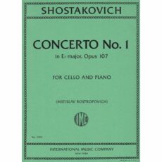Shostakovich -- Concerto No. 1 in E-Flat Major, Op. 107 for Cello and Piano