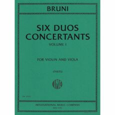 Bruni -- Six Duos Concertants, Op. 10, Volume I for Violin and Viola