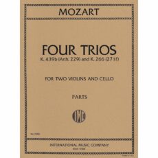 Mozart -- Four Trios, K. 439b & K. 266 for Two Violins and Cello