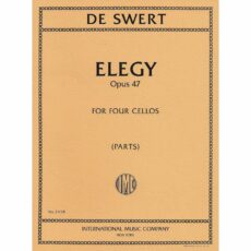 de Swert -- Elegy, Op. 47 for Four Cellos