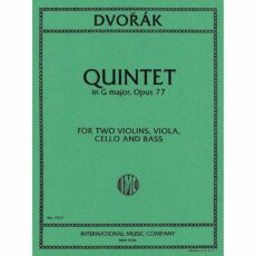 Dvorak -- String Quintet in G Major, Op. 77