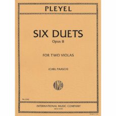 Pleyel -- Six Duets, Op. 8 for Two Violas