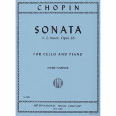 Chopin -- Sonata in G Minor, Op. 65 for Cello and Piano