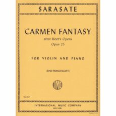 Sarasate -- Carmen Fantasy, Op. 25 for Violin and Piano