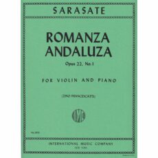 Sarasate -- Romanza Andaluza, Op. 22 for Violin and Piano