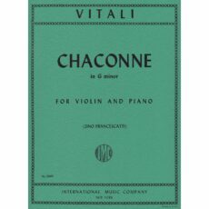 Vitali -- Chaconne in G Minor for Violin and Piano