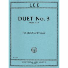 Lee -- Duet No. 3, Op. 125 for Two Cellos