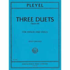 Pleyel -- Three Duets, Op. 44 for Violin and Viola