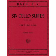 Bach -- Six Cello Suites, S. 1007-1012 for Solo Viola