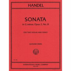 Handel -- Sonata in G Minor, Op. 2, No. 8 for Two Violas and Piano
