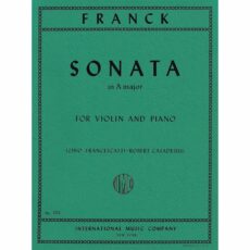 Franck -- Sonata in A Major for Violin and Piano