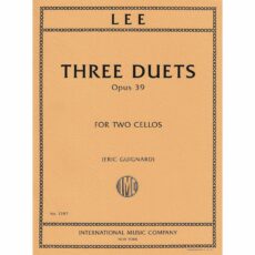 Lee -- Three Duets, Op. 39 for Two Cellos