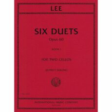 Lee -- Six Duets, Op. 60, Books I-II for Two Cellos