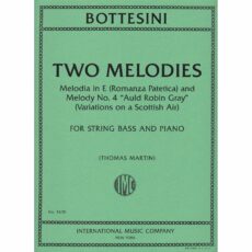 Bottesini -- Two Melodies for Bass and Piano