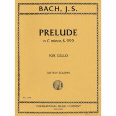 Bach -- Prelude in C minor, S. 999 for Cello