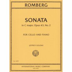Romberg -- Sonata in C Major, Op. 43, No. 2 for Cello and Piano