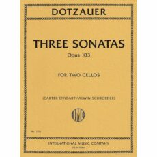 Dotzauer -- Three Sonatas, Op. 103 for Two Cellos