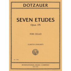 Dotzauer -- Seven Etudes, Op. 175 for Cello