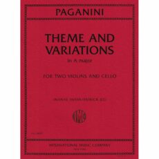 Paganini -- Theme and Variations in A Major for Two Violins and Cello
