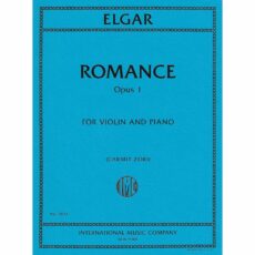 Elgar -- Romance, Op. 1 for Violin and Piano
