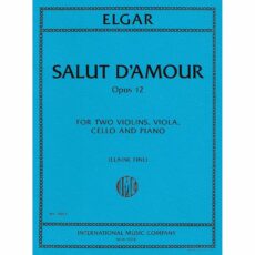 Elgar -- Salut d'Amout, Op. 12 for Piano Quintet
