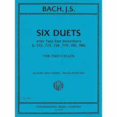 Bach -- Six Duets, after Two-Part Inventions for Two Cellos