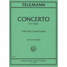Telemann -- Concerto in G Major for Viola and Piano
