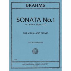 Brahms -- Sonata No. 1 in F Minor, Op. 120 for Viola and Piano